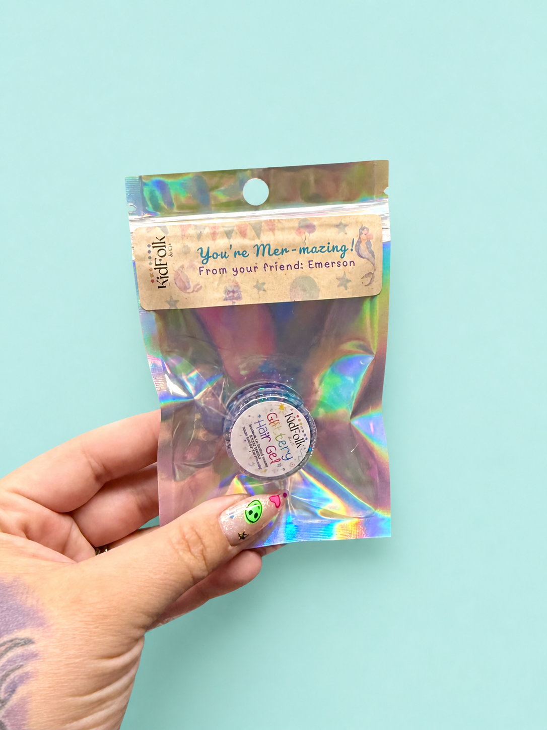 Glittery Hair Gel Favours-Customizable