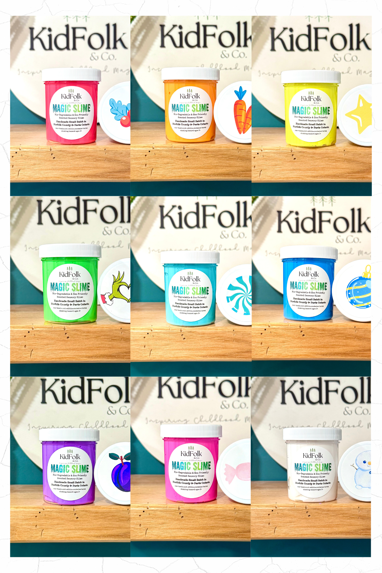 Magic Slime Holiday Collection Bundle