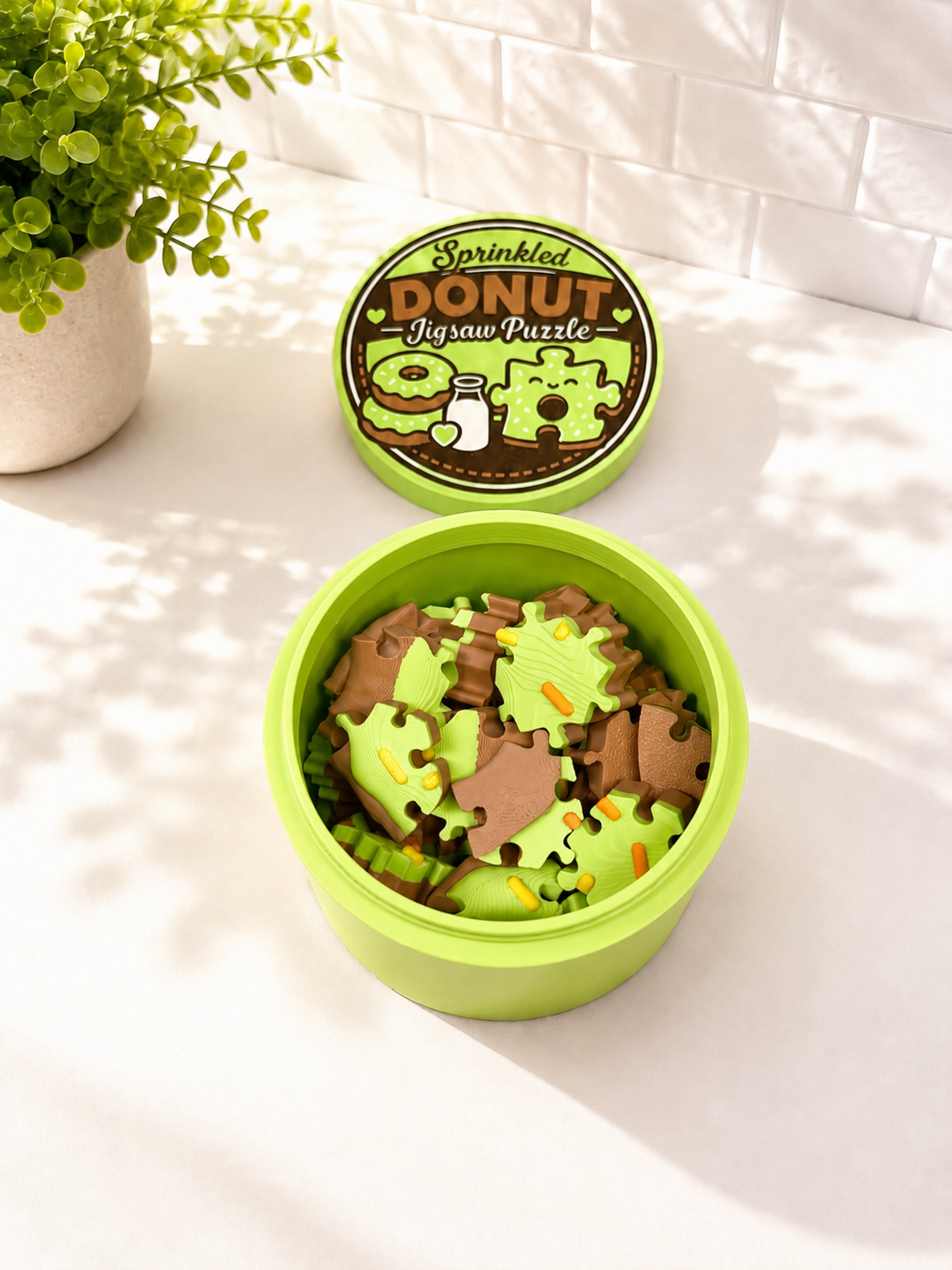 Donut Jigsaw Puzzle