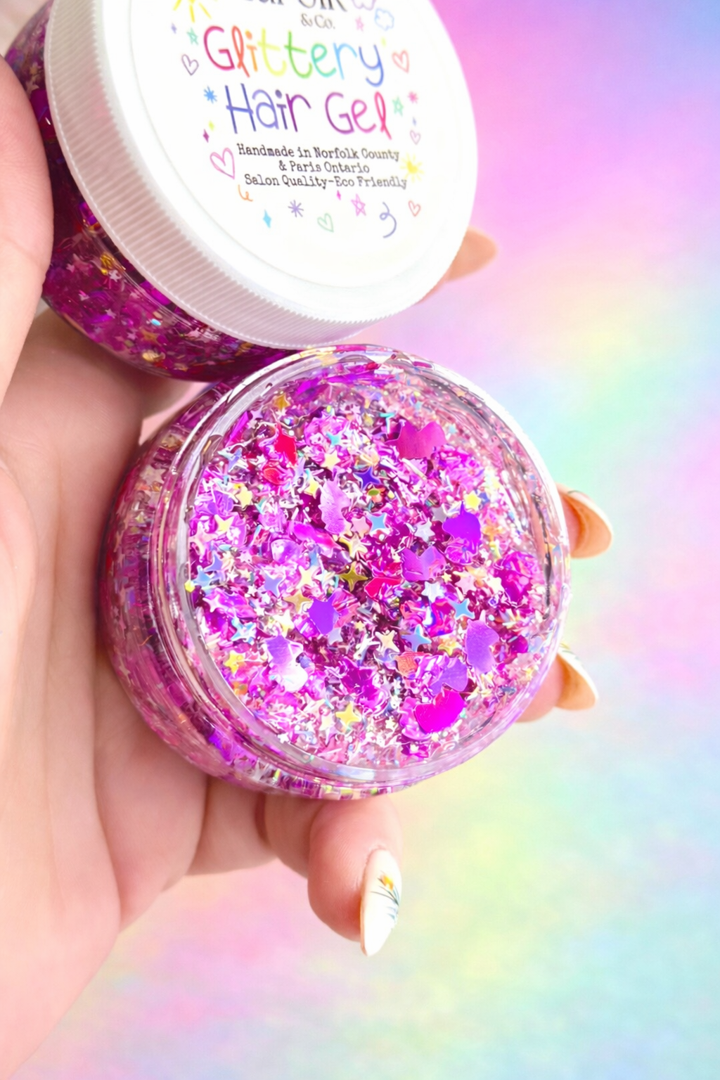 Unicorn Dreams Glittery Hair Gel