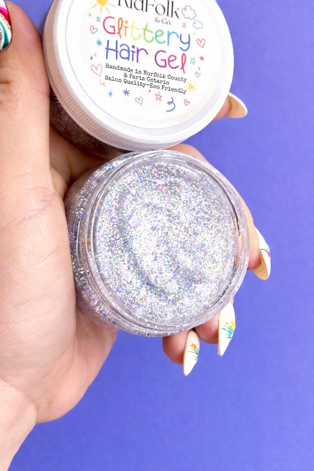 Pixie Dust Glittery Hair Gel
