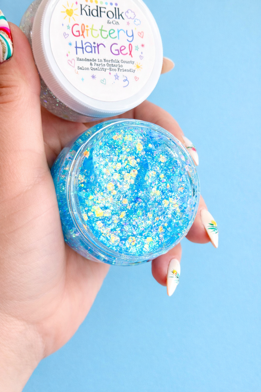 Sea Breeze Glittery Hair Gel