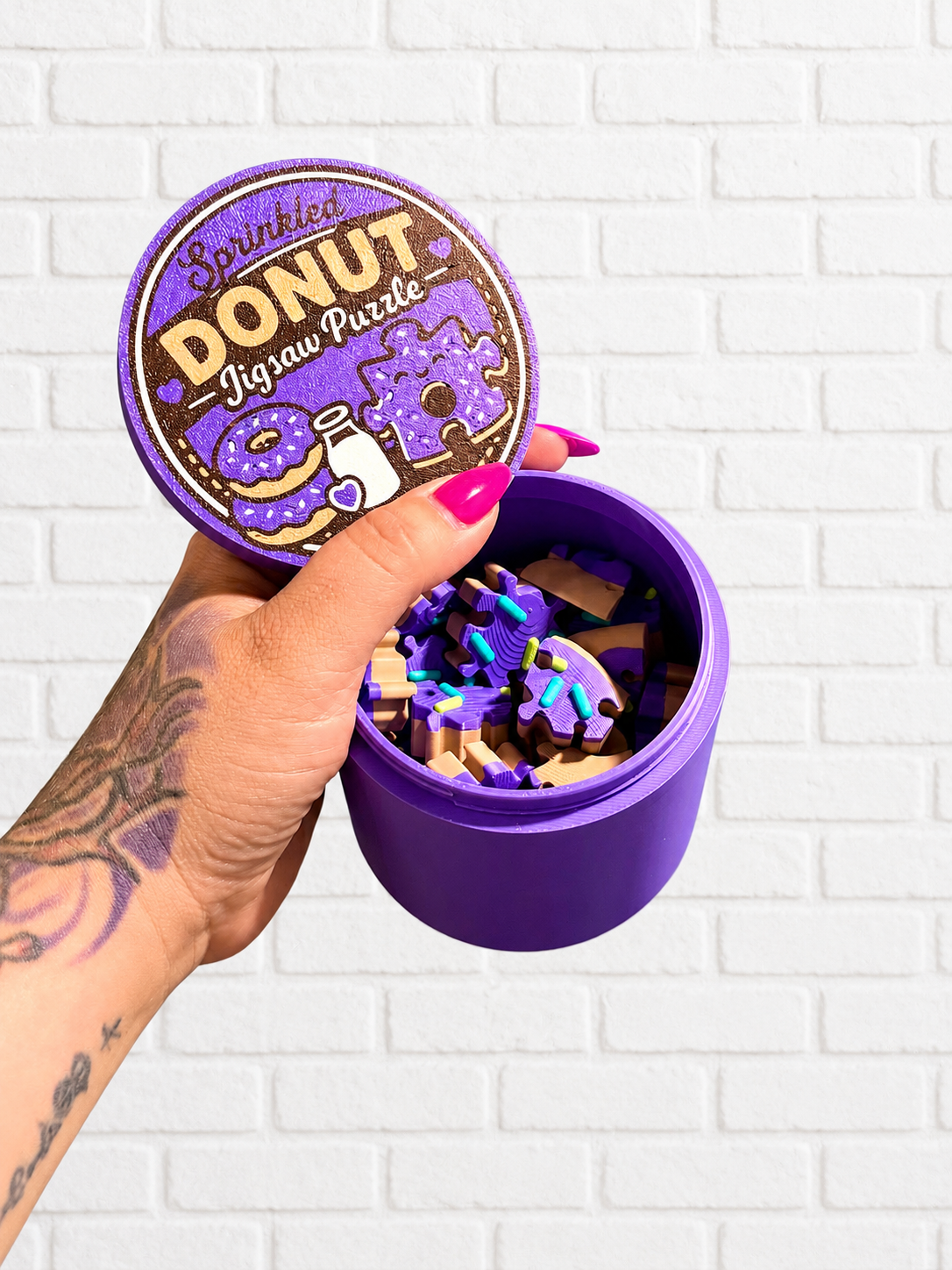 Donut Jigsaw Puzzle