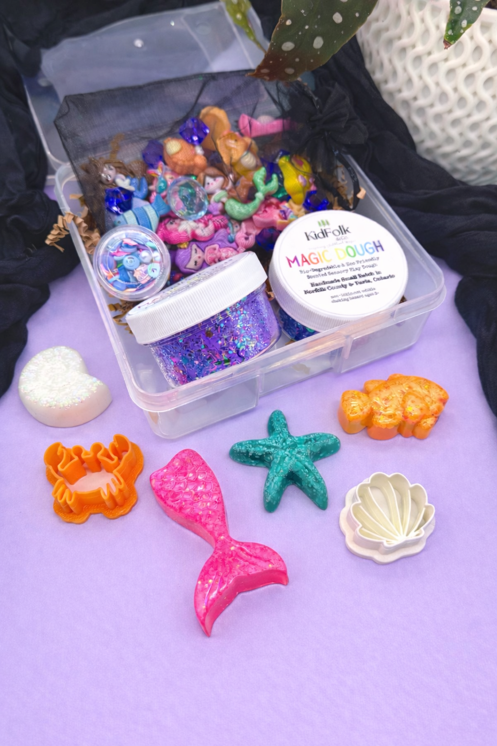 Mermaid On-The-Go Magic Dough Play Kits