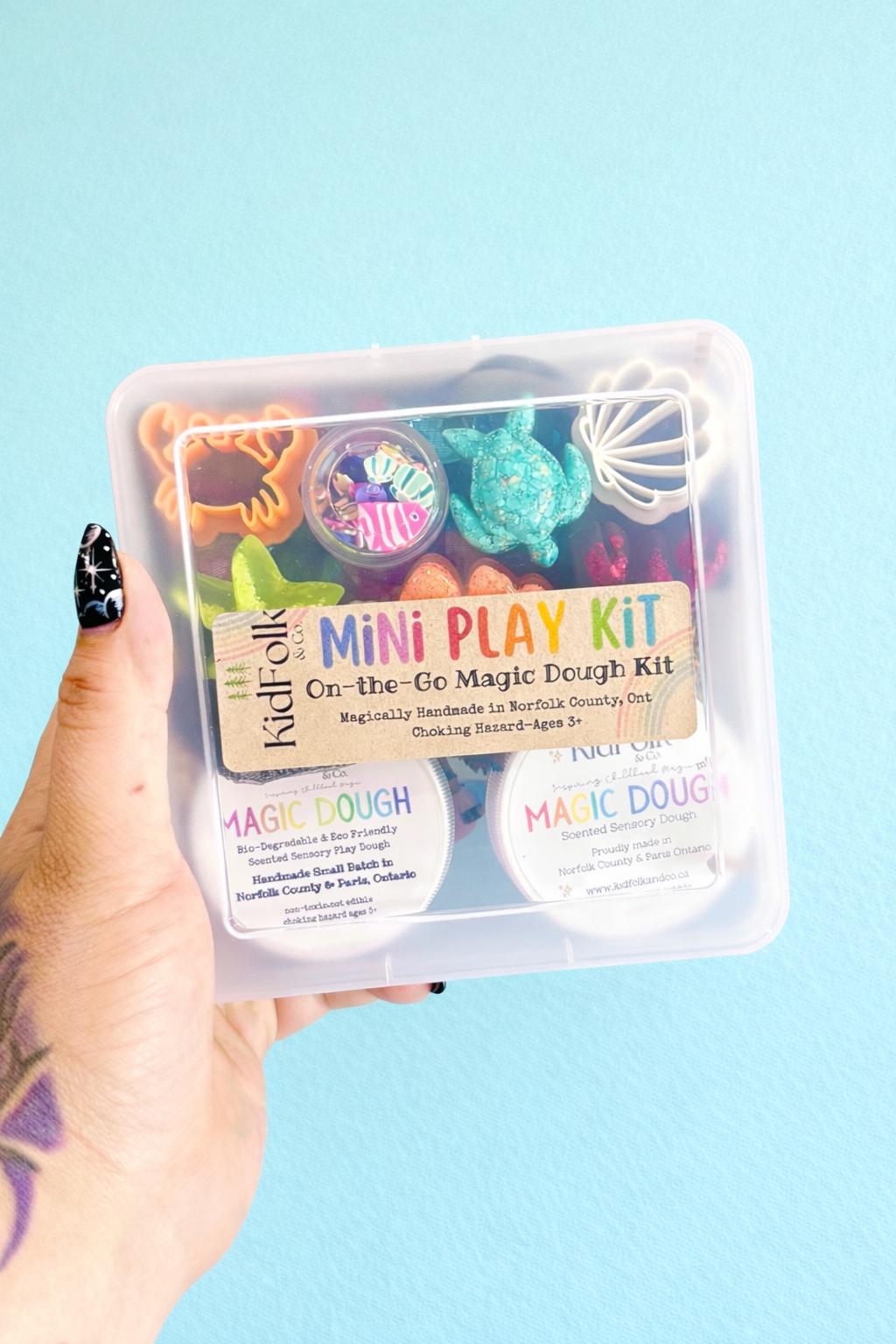 Under the Sea On-The-Go Magic Dough Play Kit