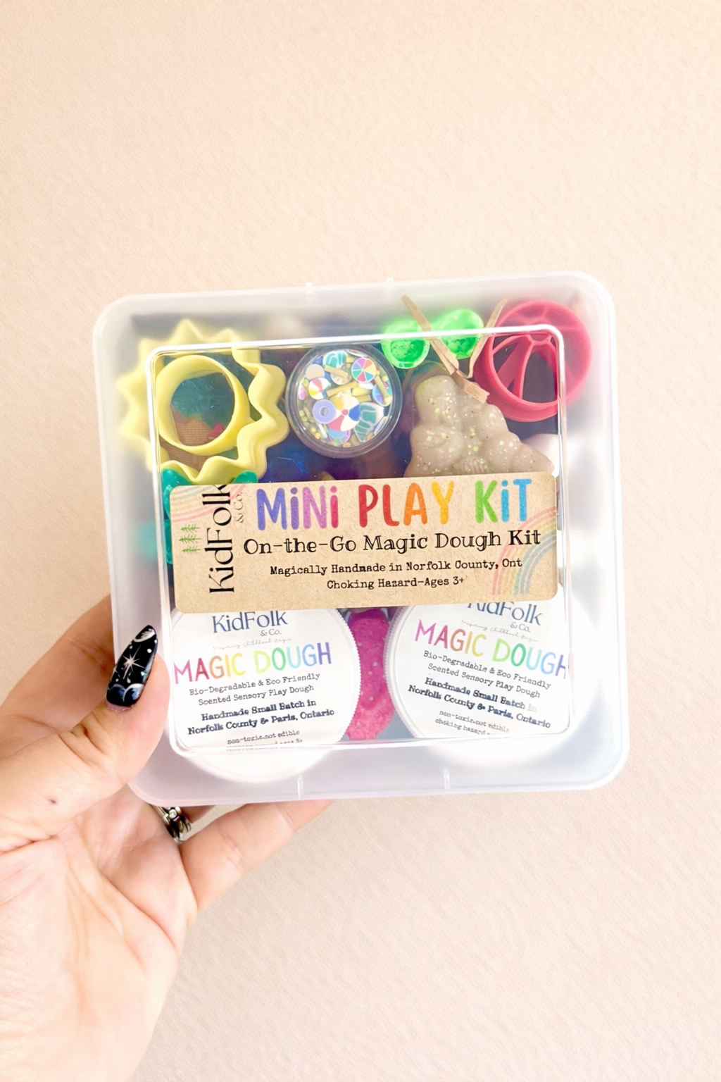 Beach Day On-The-Go Magic Dough Play Kits