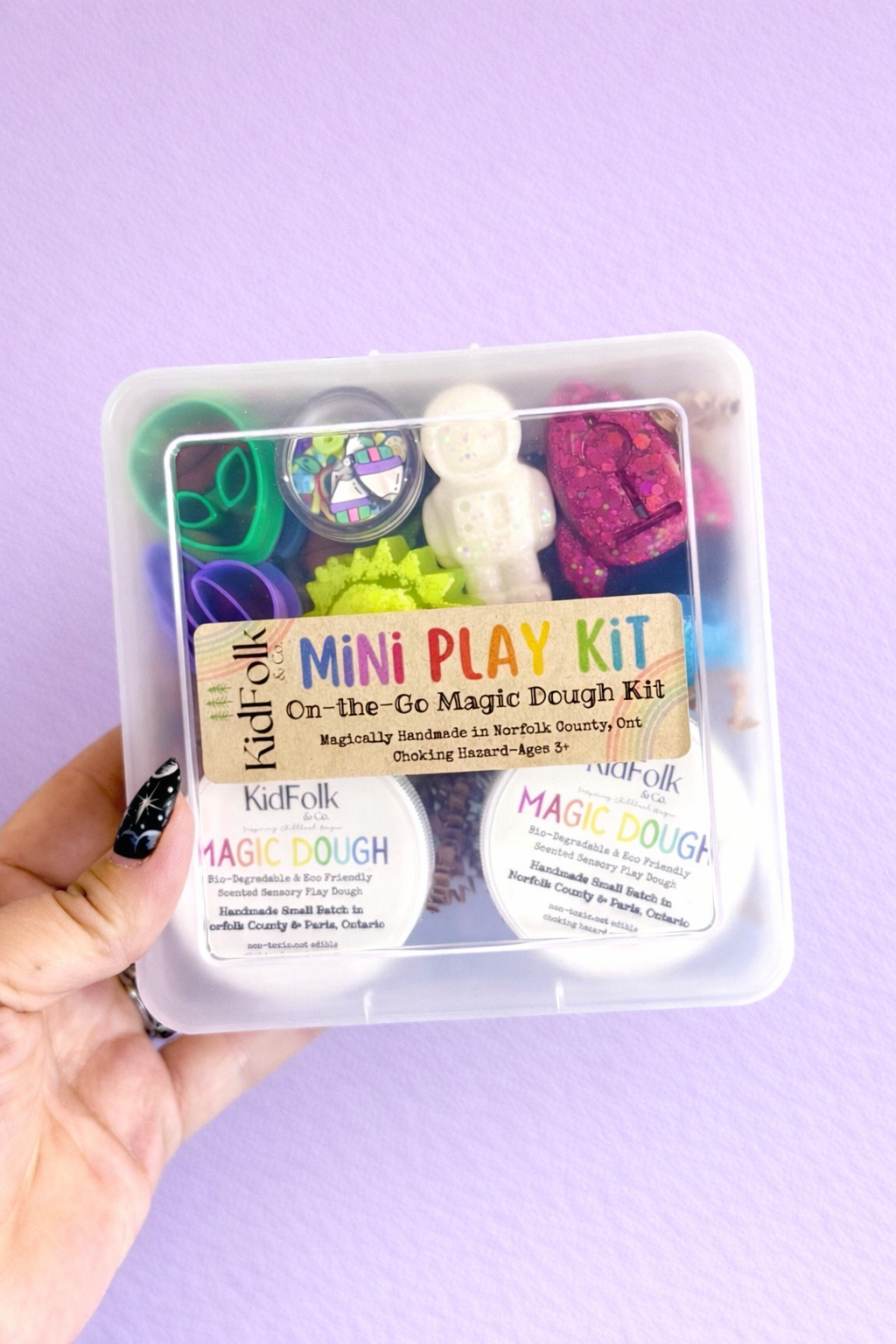 Outer Space On-The-Go Magic Dough Play Kits