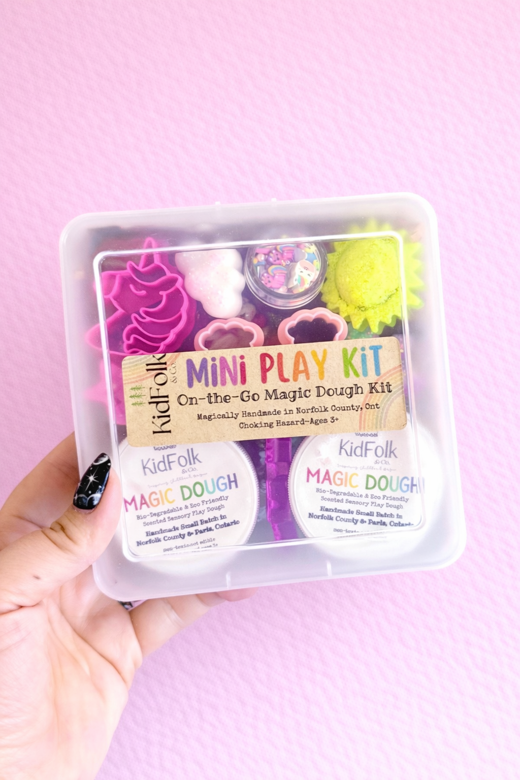 Unicorn On-The-Go Magic Dough Play Kits