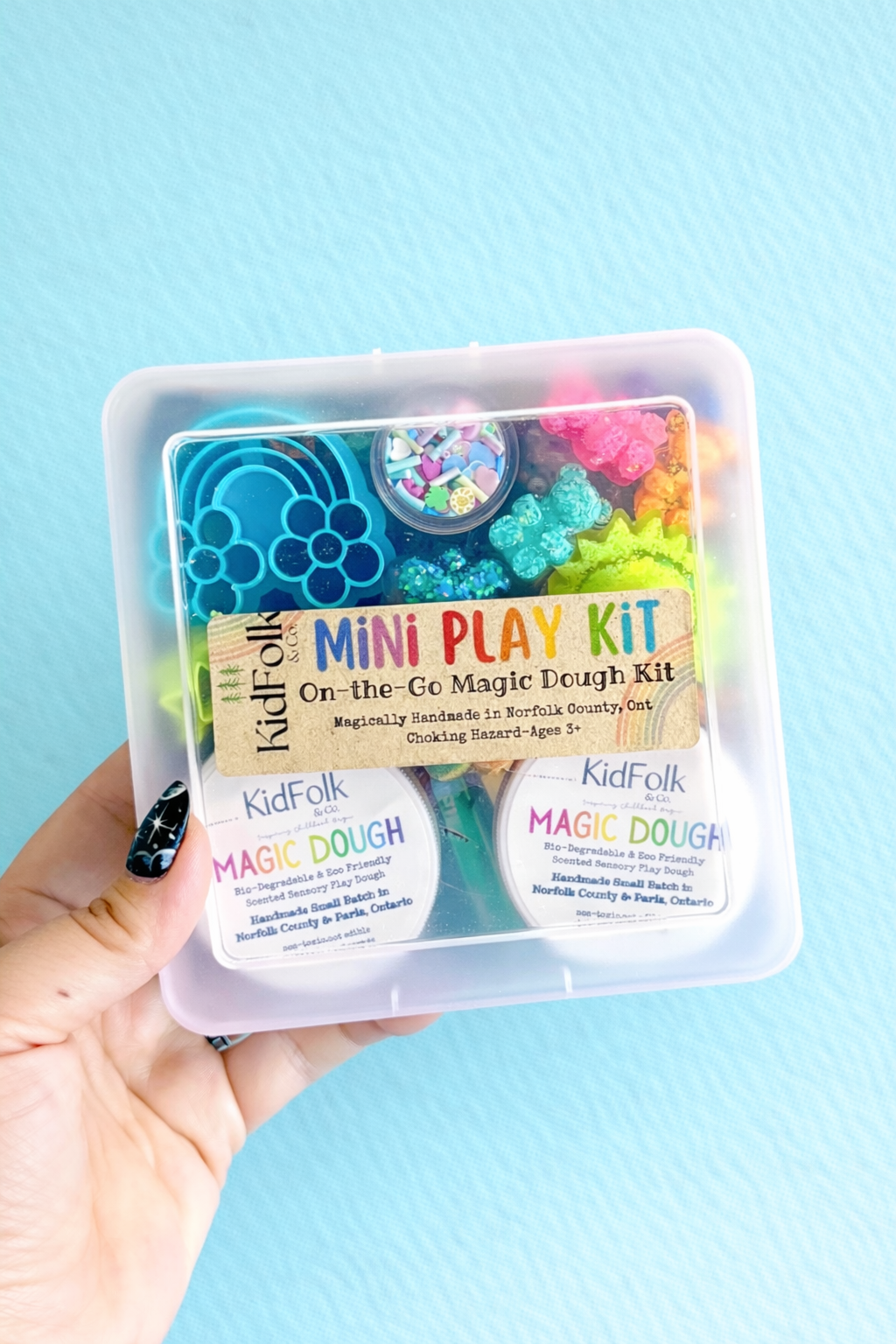 Lovey Bears On-The-Go Magic Dough Play Kits