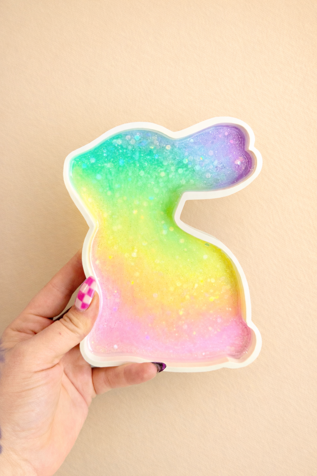 Rainbow Bunny Sensory Tray