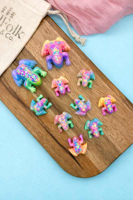 Rainbow Speckled Frogs 🐸