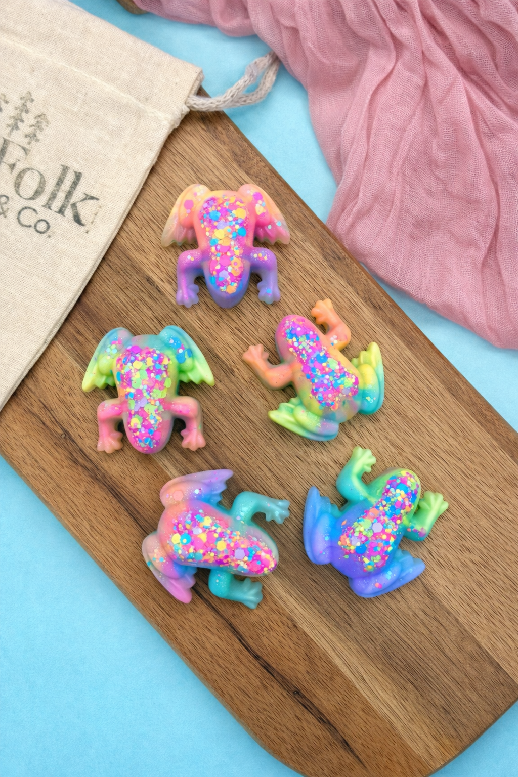 Rainbow Speckled Frogs 🐸