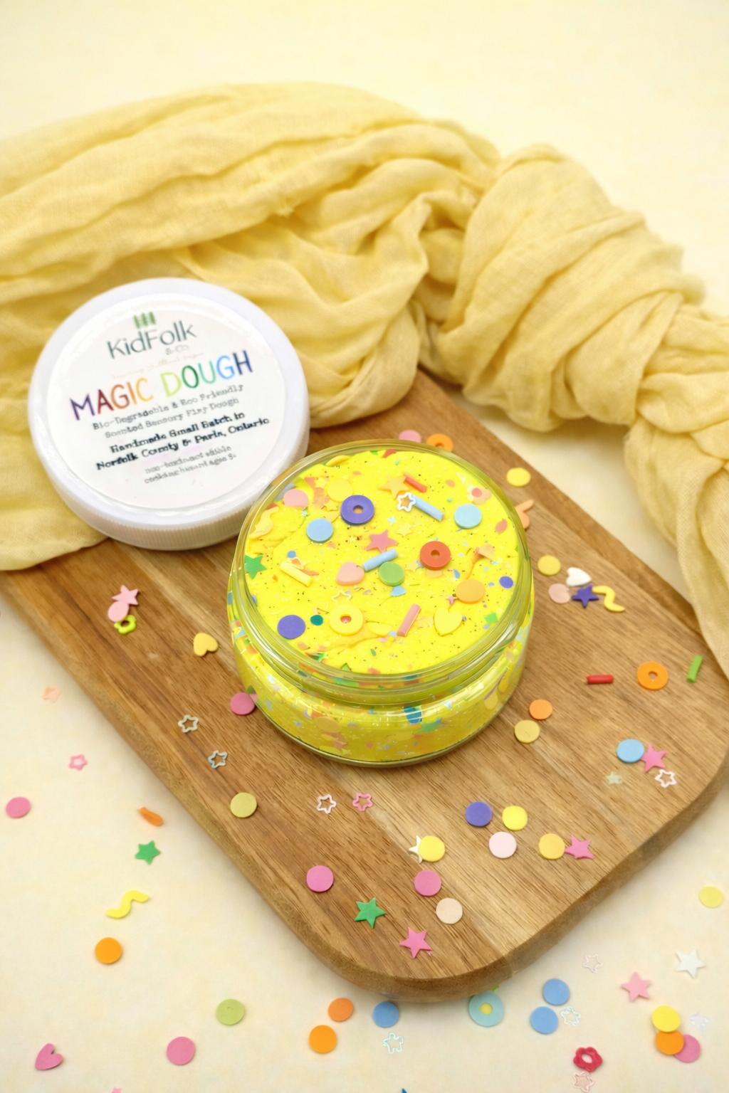 Magic Dough-Star Bright Yellow