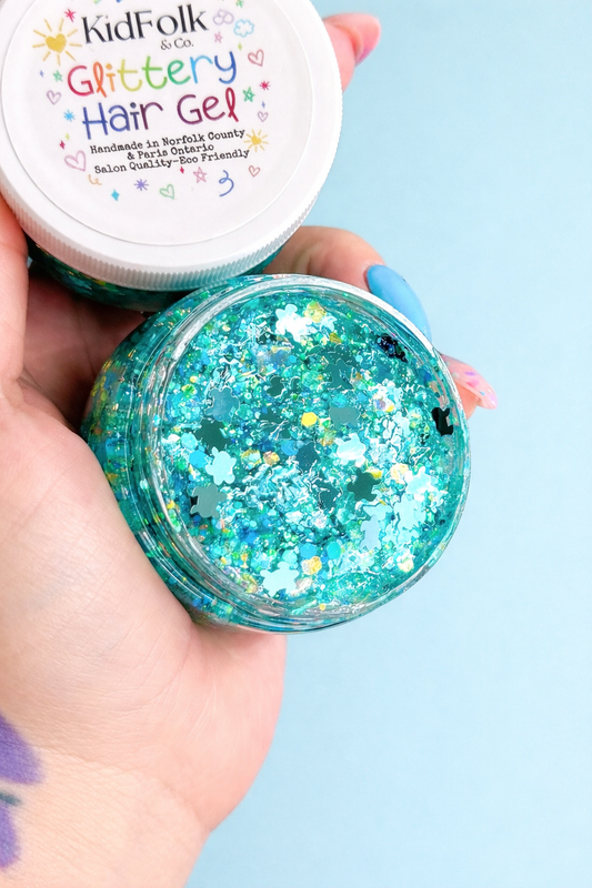 Turtle Cove Glittery Hair Gel LIMITED QUANTITY