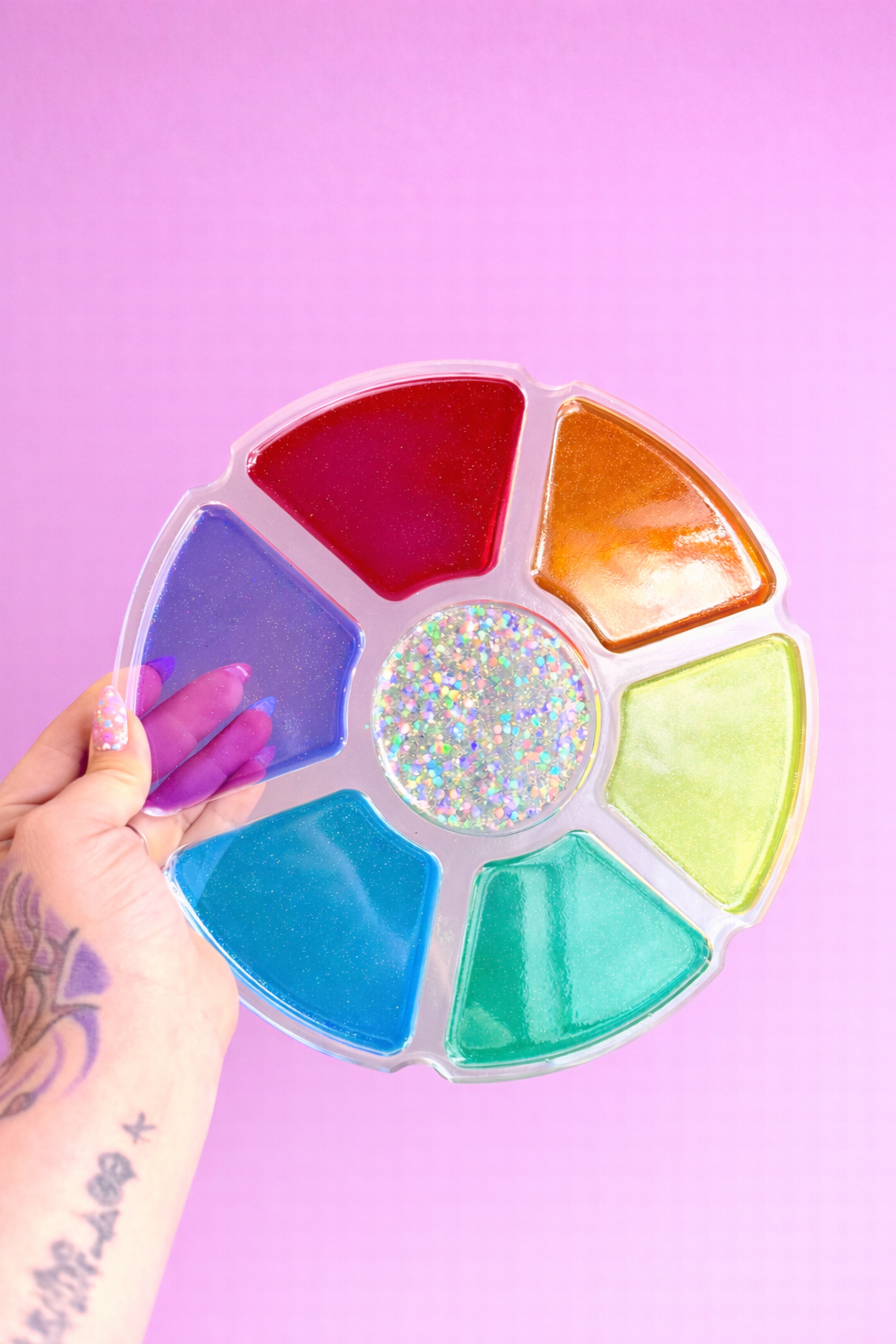 Resin Colour Sorting Tray