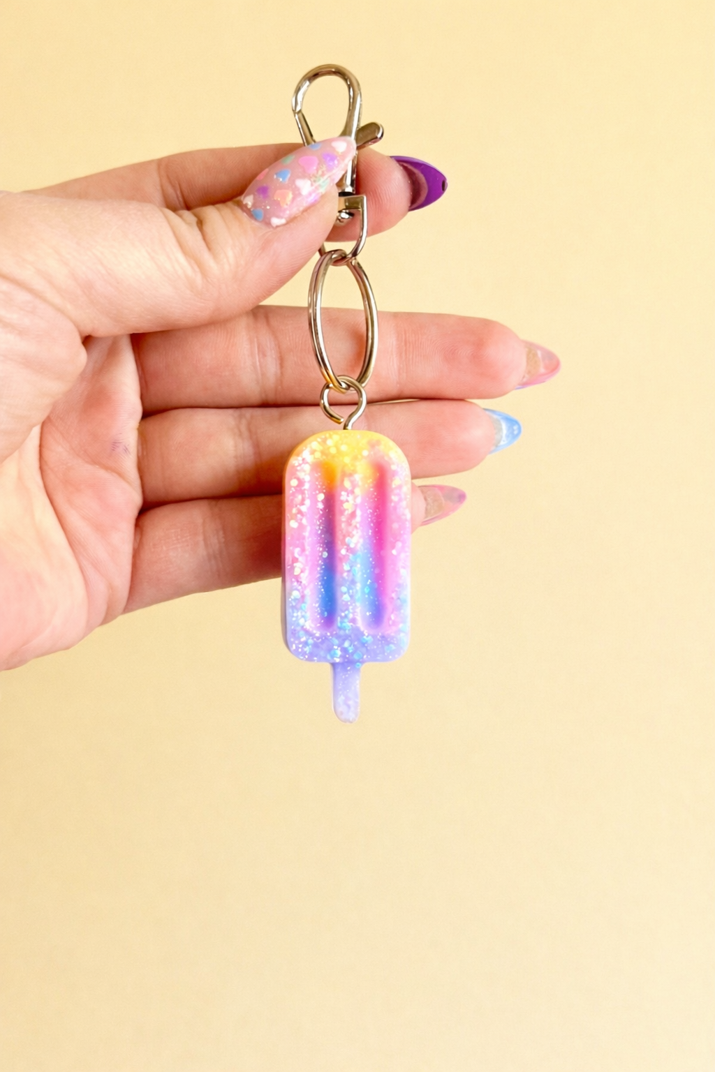 Popsicle Keychain