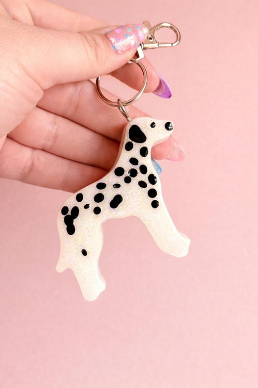 Dalmatian Keychain