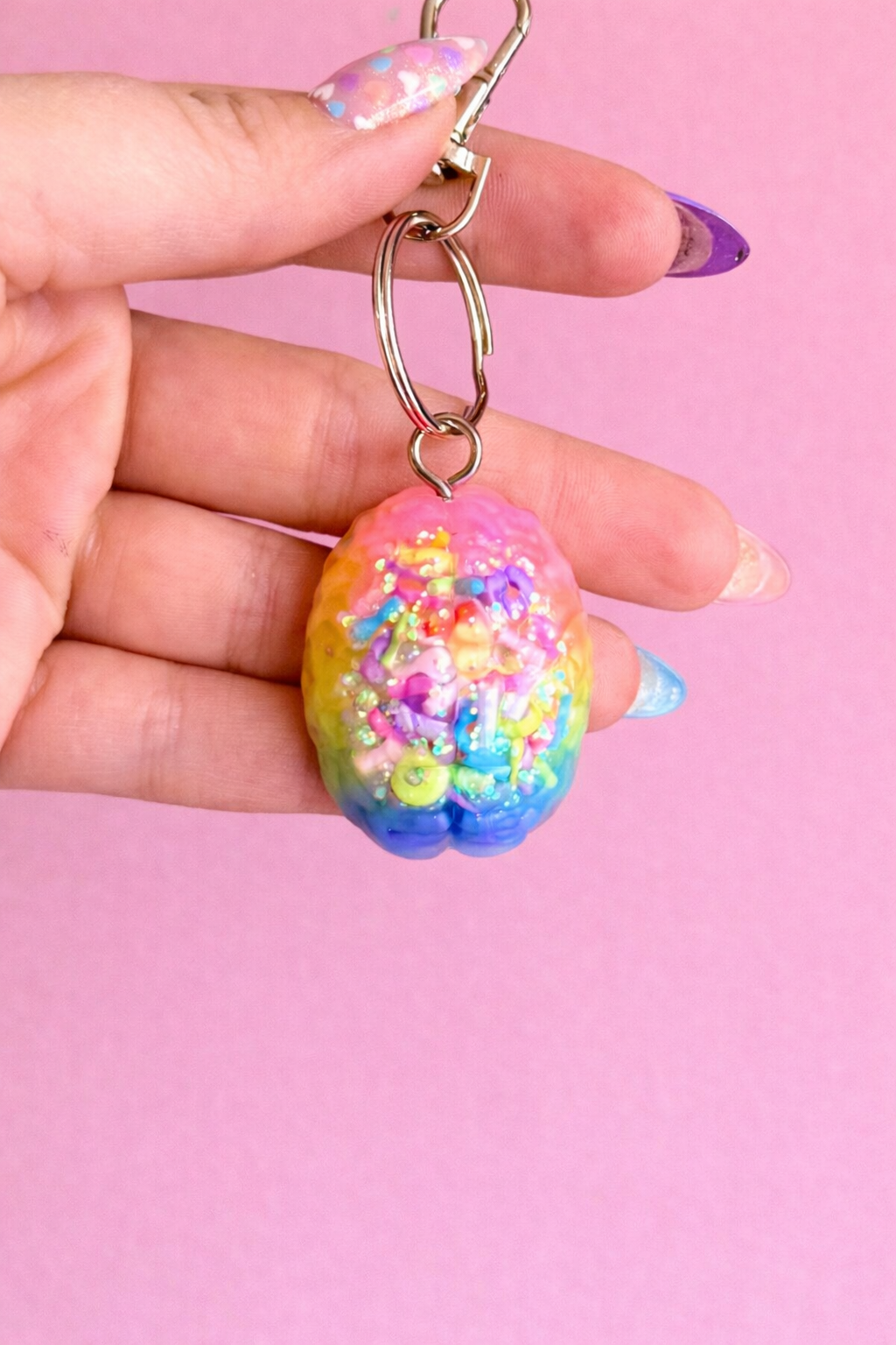Brain Keychain