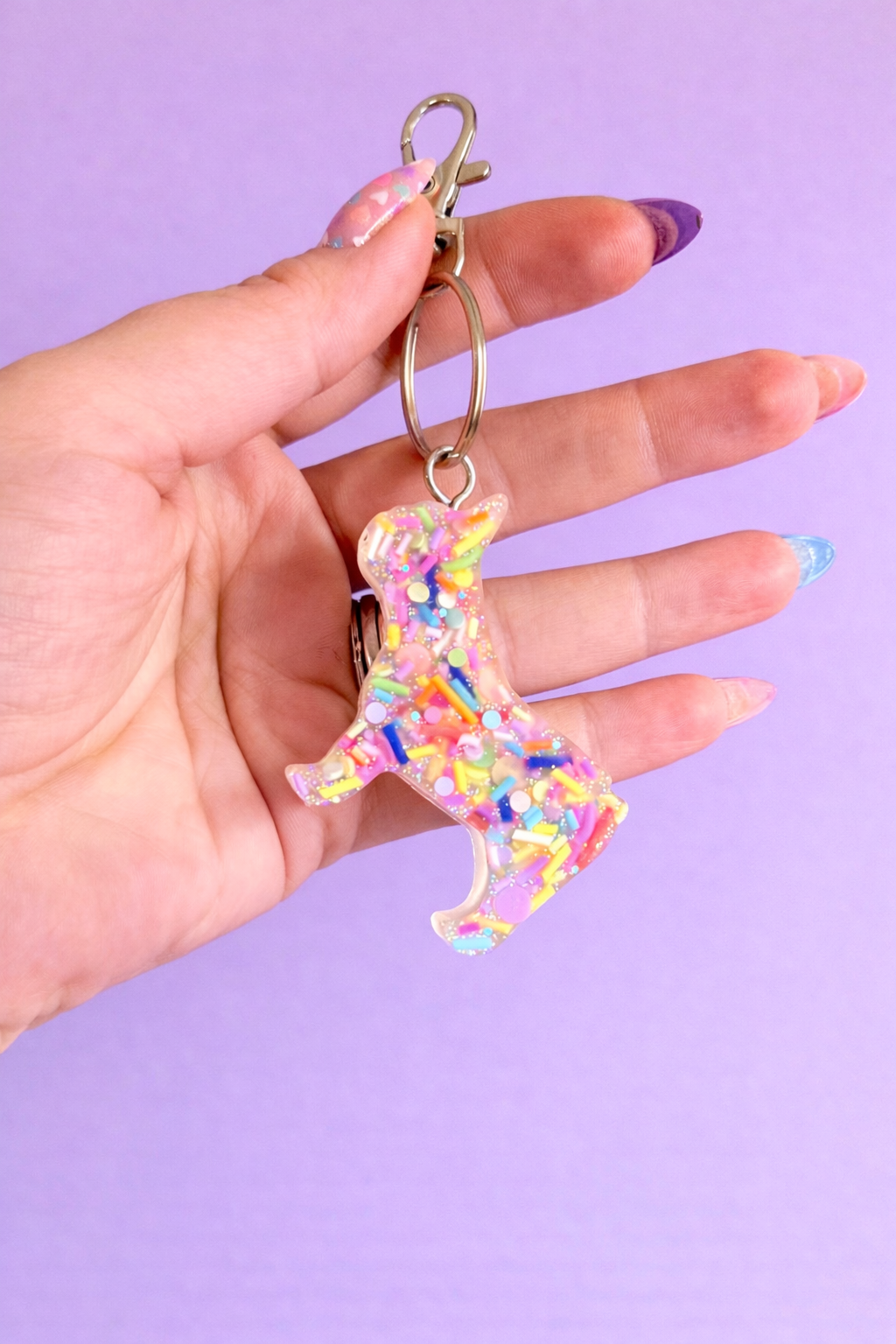 Frenchie Keychain