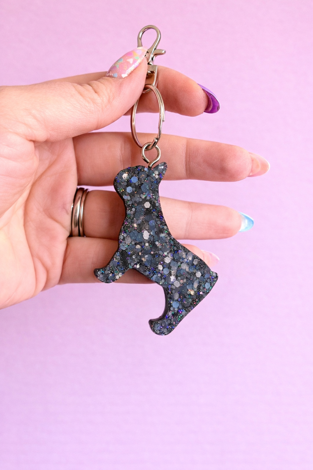 Frenchie Keychain