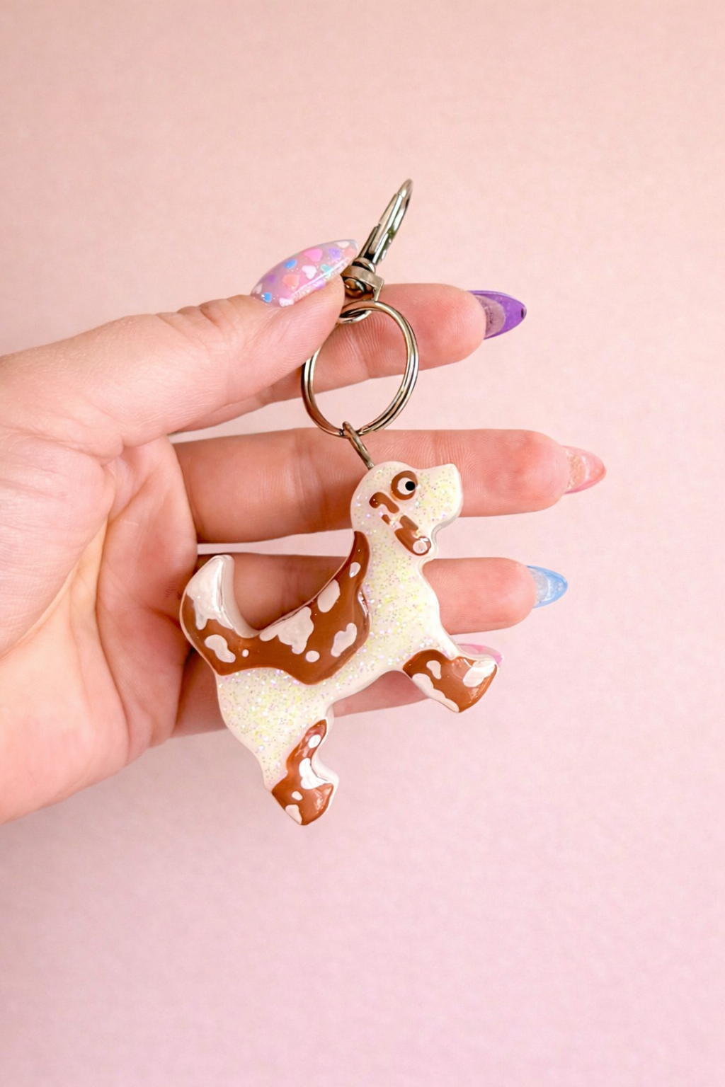 Basset Hound Keychain