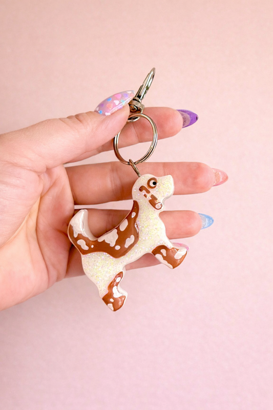 Basset Hound Keychain