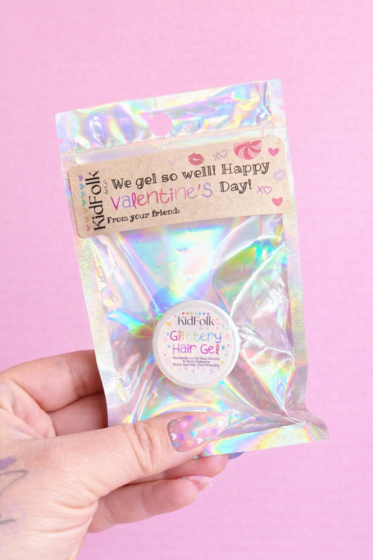 Glittery Hair Gel Favours