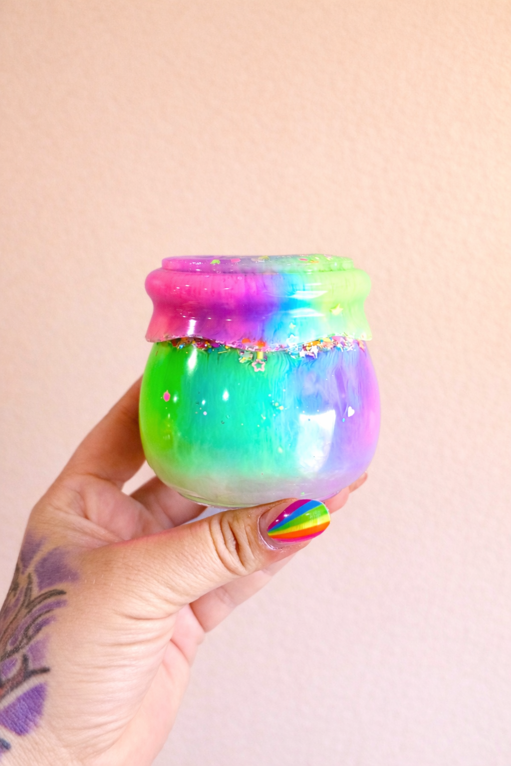 Resin Jar+Screw on Lid