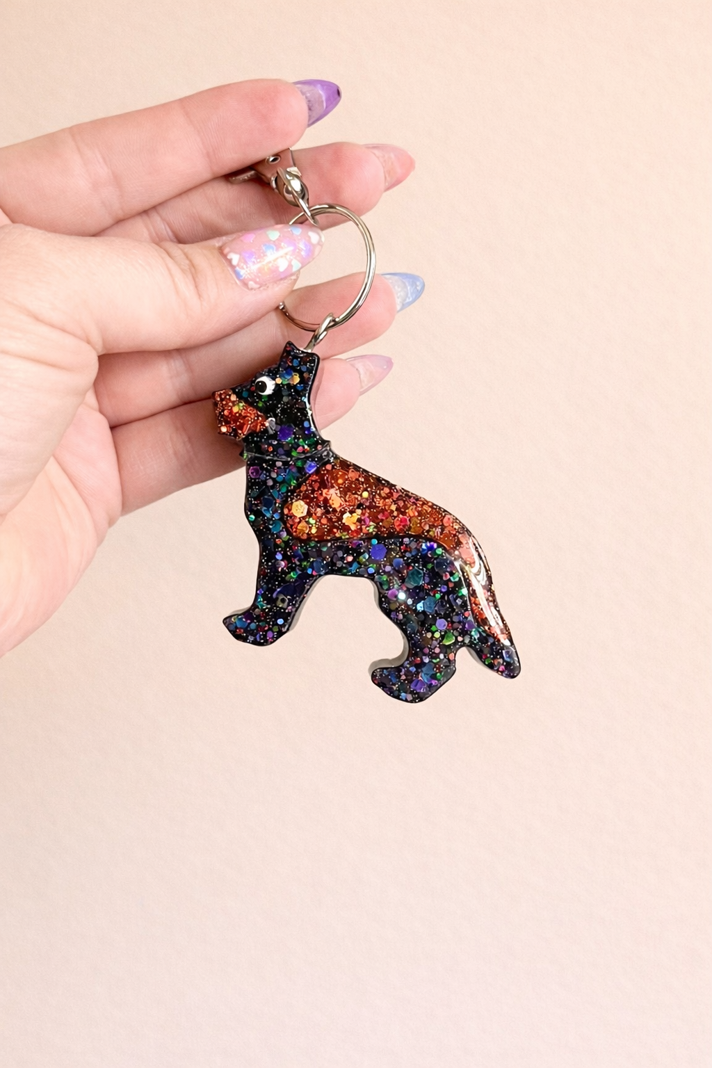 German Shepherd Keychain