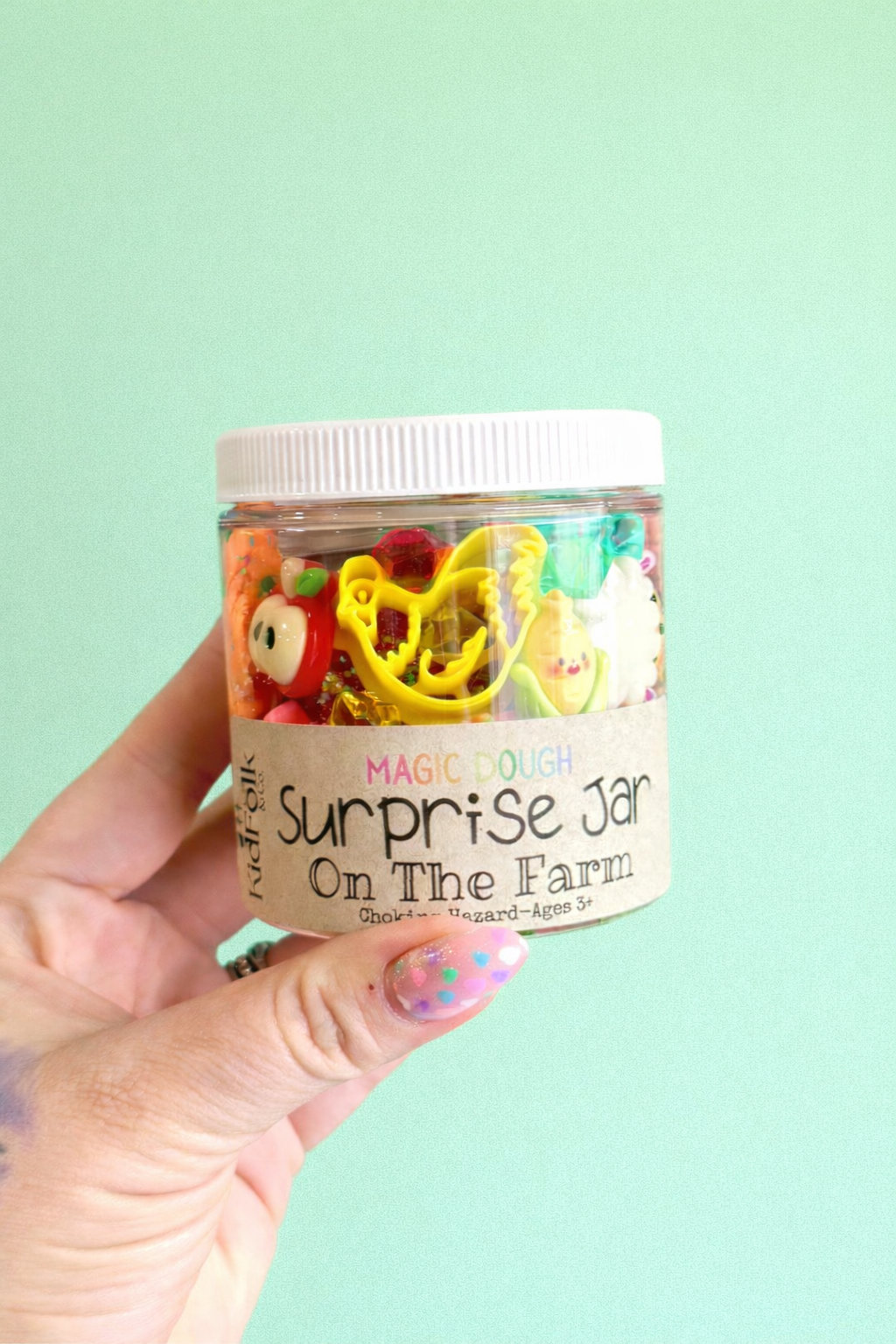 On the Farm Surprise Jar