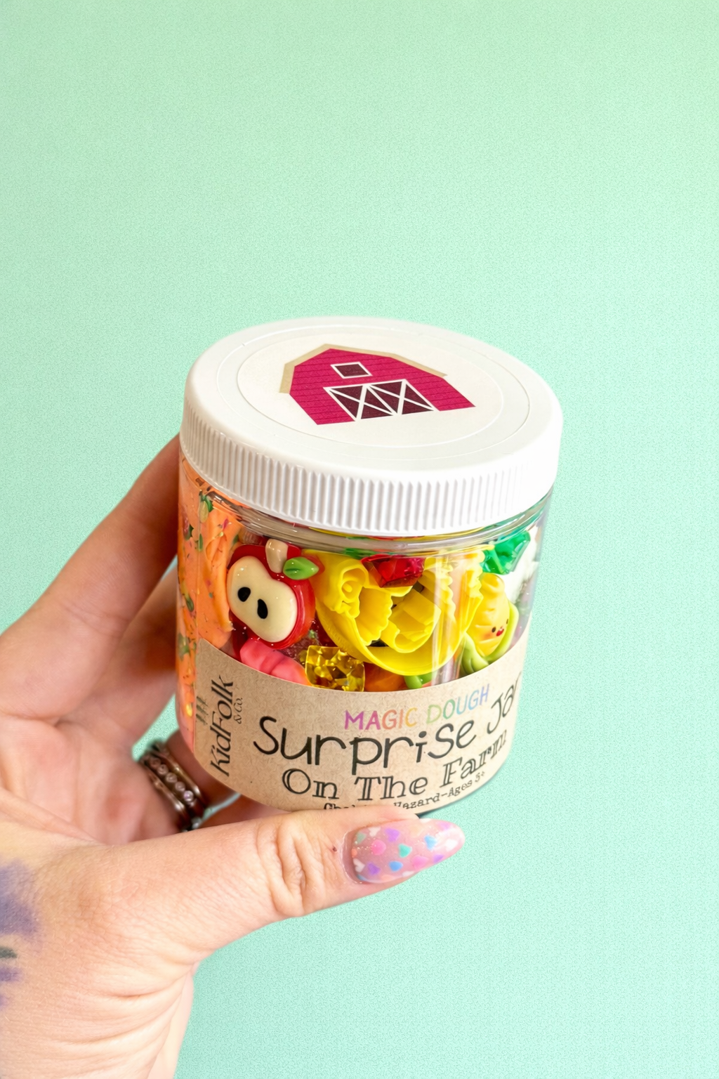 On the Farm Surprise Jar