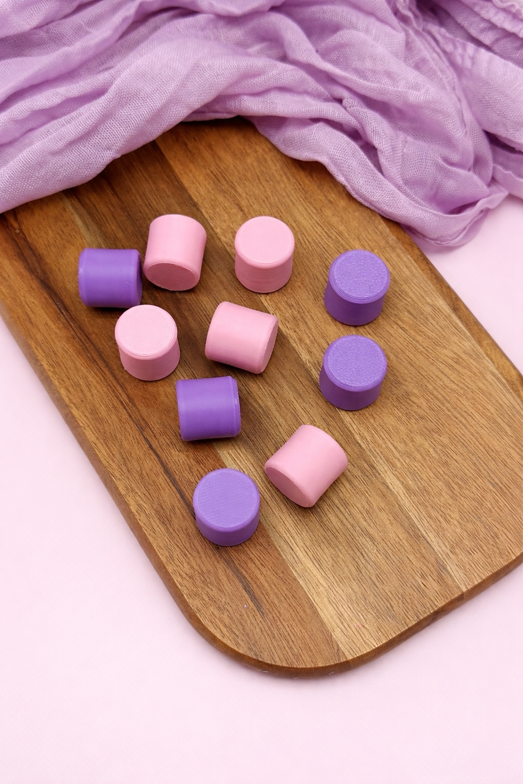 3D Printed Marshmallow Counters