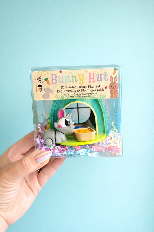Bunny Hut Play Kit-Teal+Green