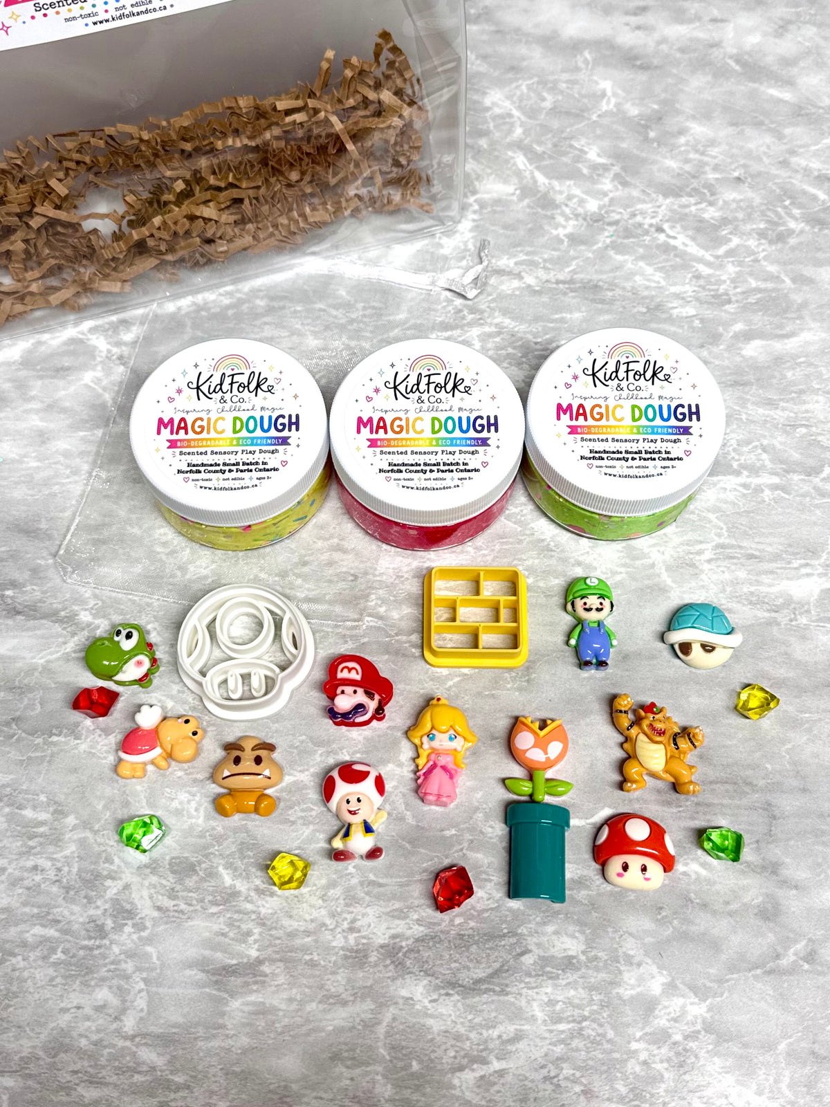Magic Dough Travel Play Kit|Playdough Kits for Kids