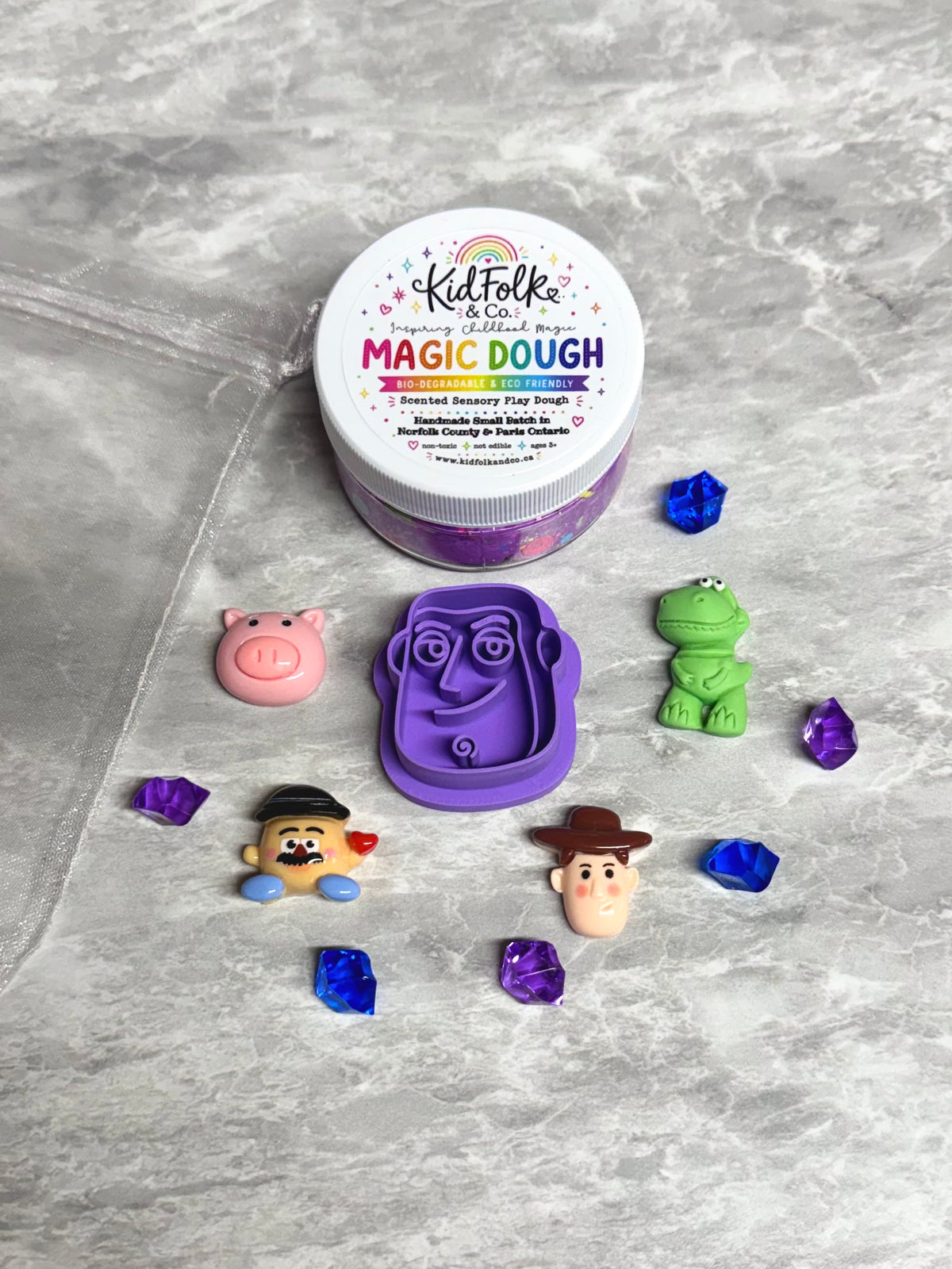 Magic Dough Mini Sensory Play Kits | Stocking Stuffers & Party Favours
