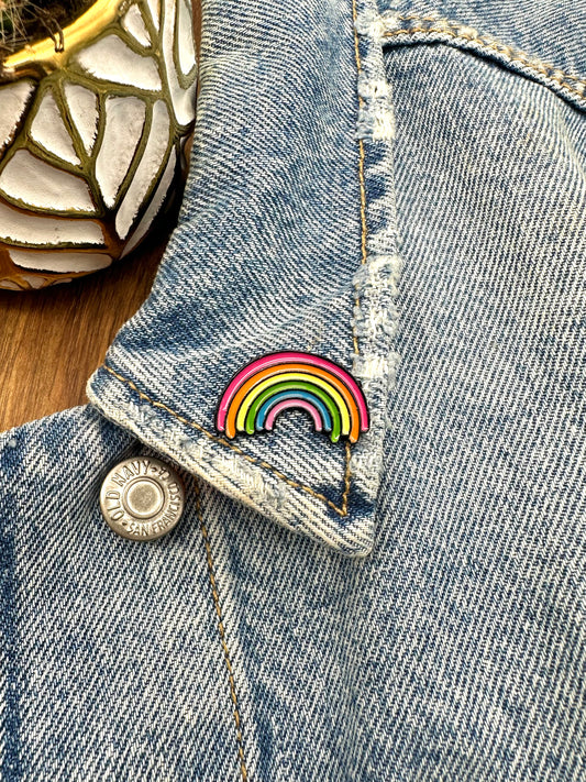 Rainbow Enamel Pin